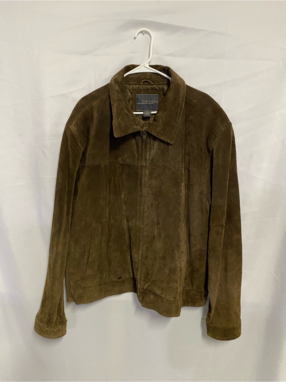 Men's Dark Brown Suede Jacket
